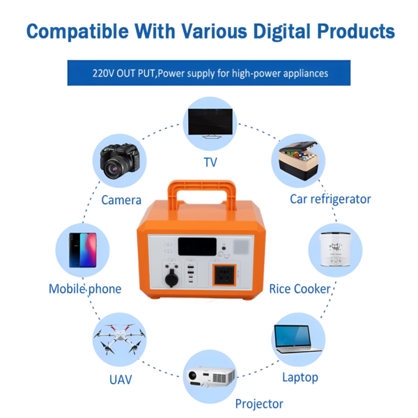 E-kaa 600W Portable Power Stations - Image 3