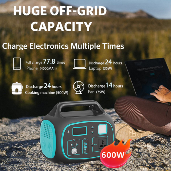 E-kaa 600W Portable Power Stations - Image 3